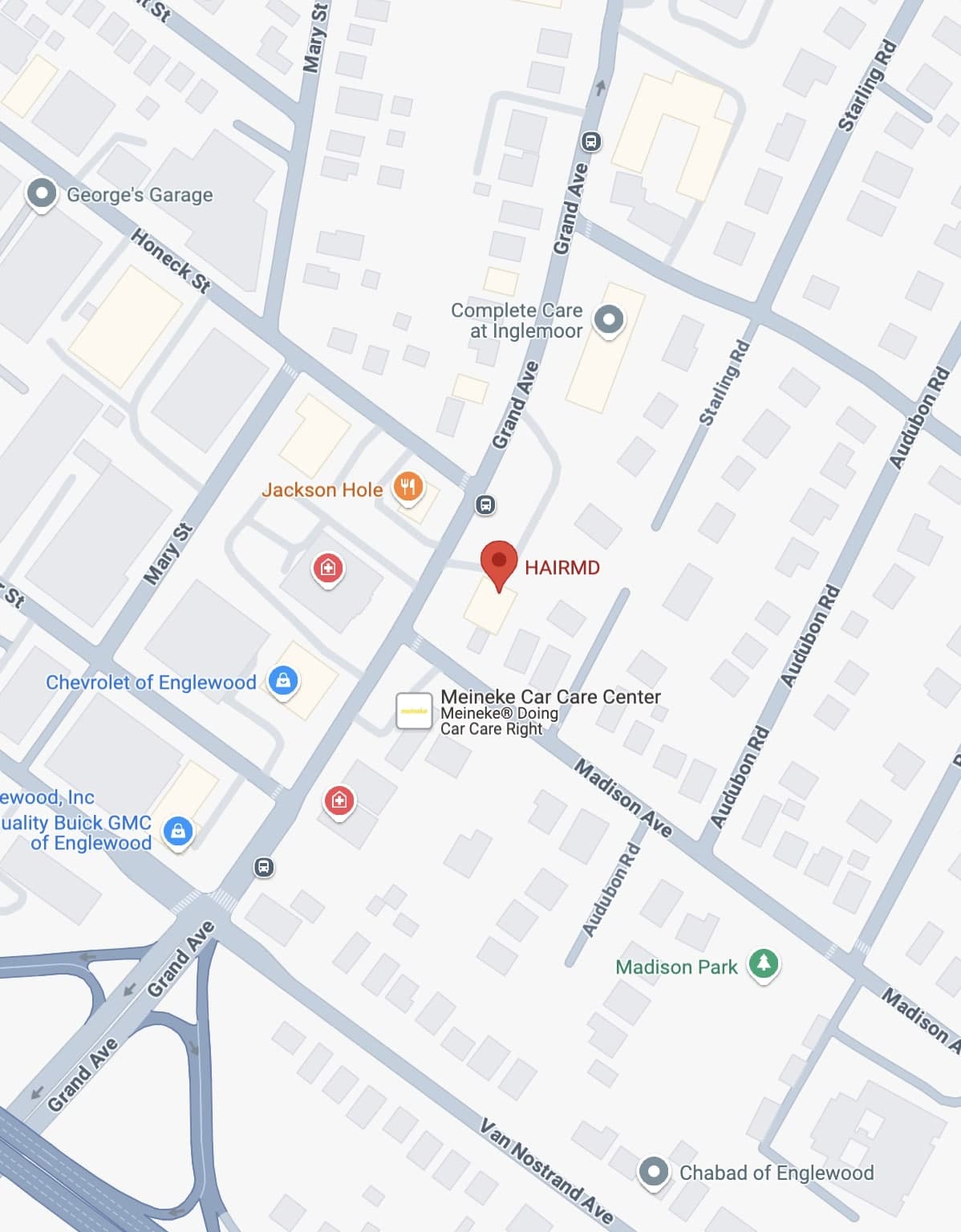 HAIRMD Clinic Englewood NJ Location